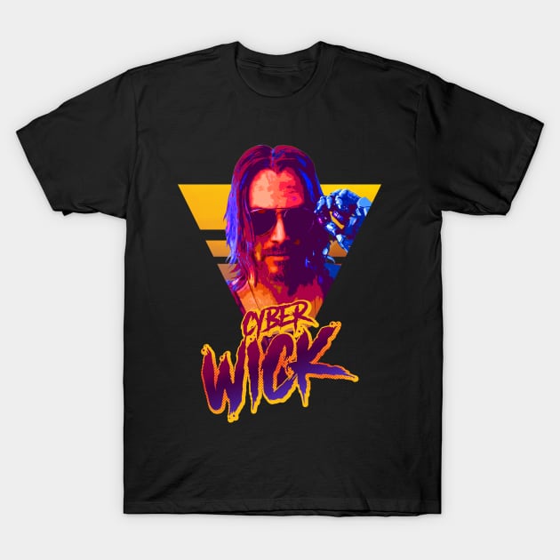 cyber wick T-Shirt by willitone